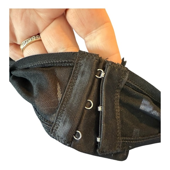 NEW Swim Solutions Navy Blues Floral Underwire Tankini Swim Top – Size 22W - Picture 9 of 15